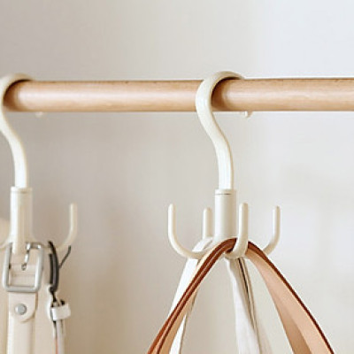 Móc Treo Đồ Xoay 360 Độ Thông Minh Hình Móc Câu 