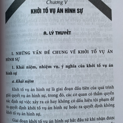 Hướng dẫn môn học Luật tố tụng hình sự