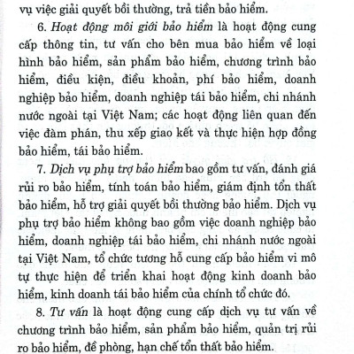 Luật Kinh doanh bảo hiểm