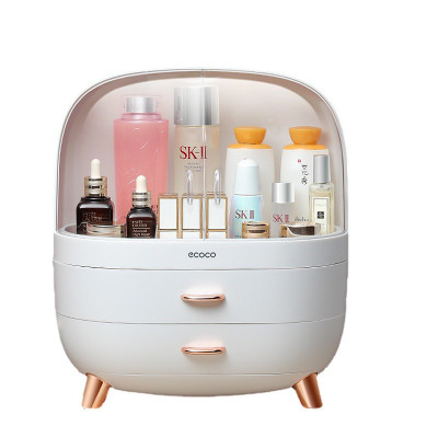 Hộp Kệ Đựng Mỹ Phẩm Chính Hãng Cao Cấp Có Nắp Chống Bụi Và Ngăn Kéo Đa Năng