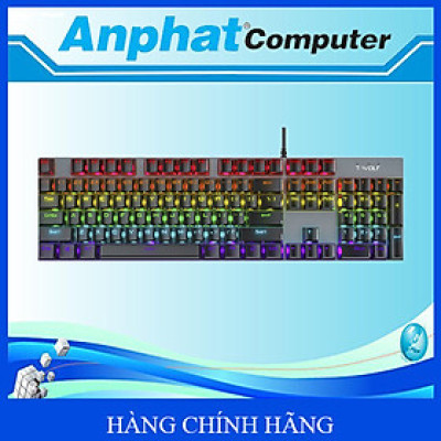 Bàn Phím Cơ T-WOLF T17 USB- Hàng Chính Hãng 