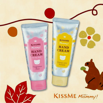 Kem Dưỡng Da Tay Cấp Ẩm Dành Cho Bé Từ 06 Tháng Tuổi Và Da Nhạy Cảm Kissme Mommy Hand Cream 60 G