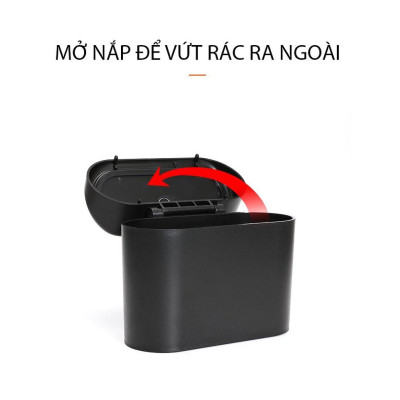 Thùng Rác Mini đựng rác Trên Xe Ô Tô, Thùng Rác Đa Năng Văn Phòng