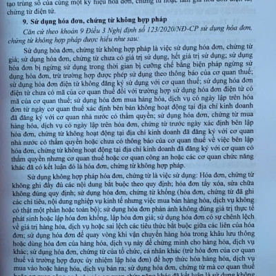 Những điều cần biết về thuế và hóa đơn, chứng từ áp dụng trong các loại hình doanh nghiệp