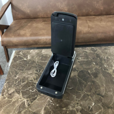 Hộp tỳ tay ô tô, xe hơi cao cấp Toyota Yaris và Vios tích hợp 7 cổng USB 2014-2019 DUSB-YRIS