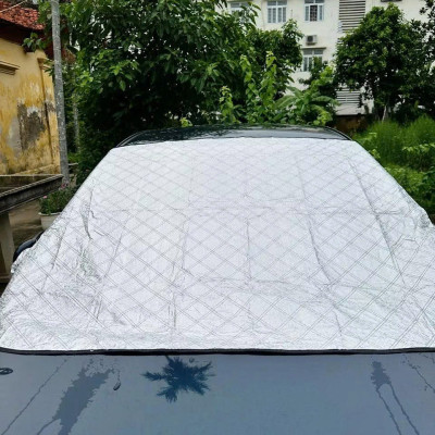  Bạt Che Nắng, Chống Nóng Kính Lái Ô Tô – Thiết Kế 3 Lớp Tráng Bạc Cao Cấp Cho Xe 4 Chỗ , 7 Chỗ , Kèm Túi Đựng Xịn Sò 