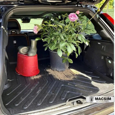 Thảm lót cốp ô tô nhựa TPU Porsche Cayenne 2002-2010 Nhãn hiệu Macsim