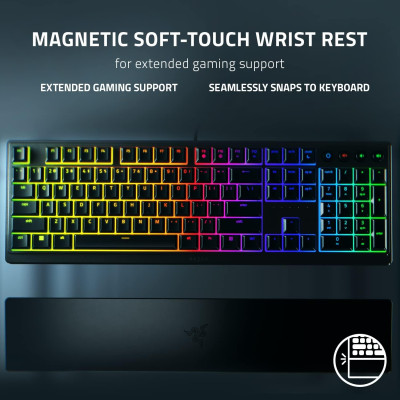 Bàn phím Razer Ornata V3 Low-profile Mecha-membrane RGB Keyboard_RZ03-04460100-R3M1