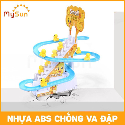 Vịt leo cầu thang tuột trượt ống nước đồ chơi trong nhà cho bé giá rẻ.
