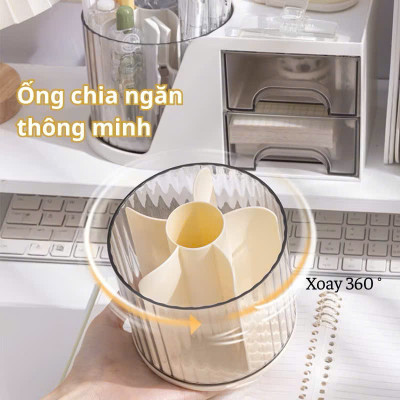 Hộp Đựng Bút Có Ngăn Kéo Tiện Dụng, Hộp Bút Để Bàn Đa Năng, Hộp Đựng Đồ Bàn Học, Hộp Đựng Mỹ Phẩm - HÀNG CHÍNH HÃNG MINIIN
