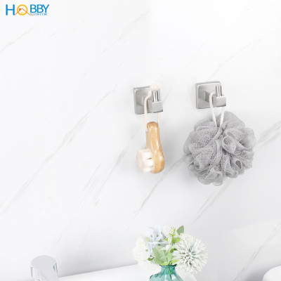 Móc treo quần áo khăn tắm mẫu khoan inox 304 Hobby home decor MT1V