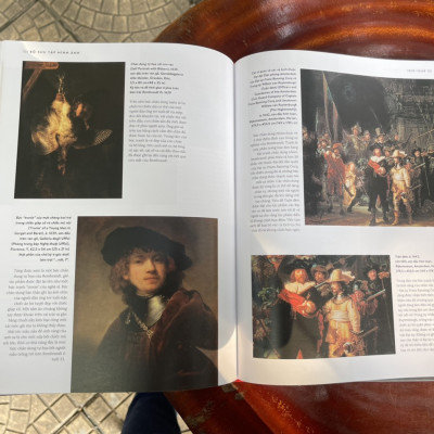 (Bìa cứng in màu toàn bộ) (Top 1 trên Amazon 2 tháng liên tục) REMBRANDT - Cuộc đời và tác phẩm qua 500 hình ảnh – Rosalind Ormiston – Lê Yến Nhi dịch - Omega Plus
