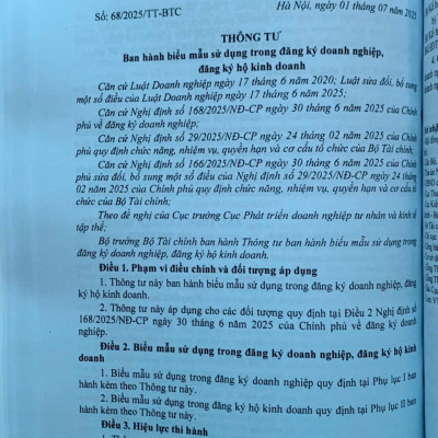Luật doanh nghiệp (sửa đổi, bổ sung) hệ thống các văn bản quy định, hướng dẫn chi tiết thi hành