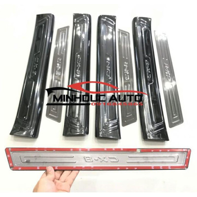 Ốp bậc cửa trong ngoài titan Mazda CX8