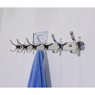 Móc Áo Kibath Đúc 6 Chấu Inox 304,KB-417