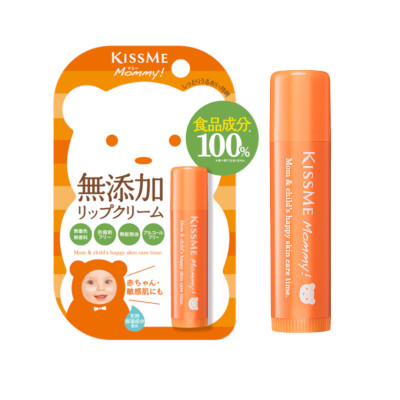 Kem Dưỡng Môi Cấp Ẩm Dành Cho Bé Từ 06 Tháng Tuổi Và Làn Da Nhạy Cảm Kissme Mommy Lip Cream N (2.5 G)