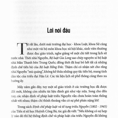 Nhân Quyền Của Người Việt - Từ Bộ Luật Hồng Đức Đến Bộ Luật Gia Long