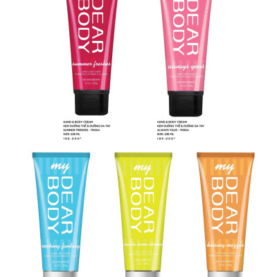 KEM DƯỠNG TOÀN THÂN DEAR BODY - BODY CREAM 226g - Dưỡng Mềm Mịn Mượt - Hương Thơm - Ngọt Ngào - Quyến Rũ - Hấp Dẫn