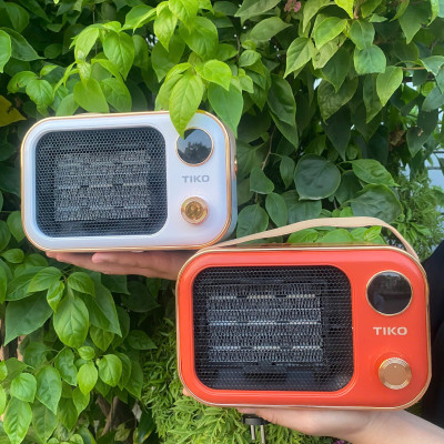 Máy Sưởi Gốm TIKO TK850 Để Bàn Làm Nóng Nhanh, Không Gây Khô, Sưởi Ấm Phòng Ngủ Phòng Khách hàng nhập khẩu
