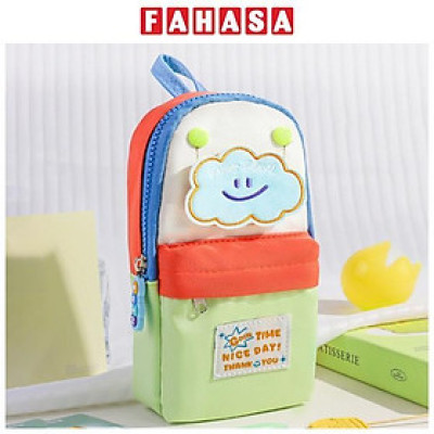 Bóp Viết Vải Dạng Đứng - Shunde 9121 - Màu Xanh Lá