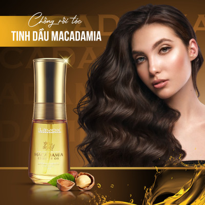 Tinh dầu Macadamia chống rối tóc Lavox 50ml