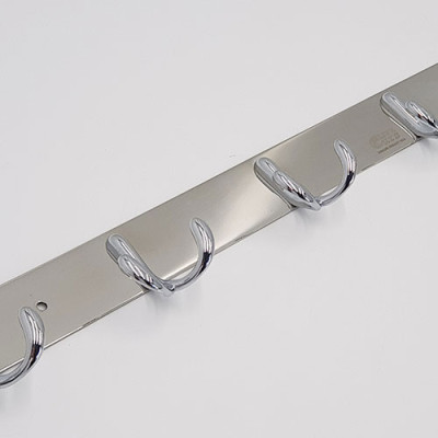 Móc treo áo 5 chấu Inox Eurolife EL-M1 (Trắng bạc)