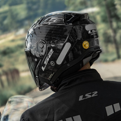 Mũ Bảo Hiểm 3/4 Hai Kính LS2 OF603 Infinity II Carbon