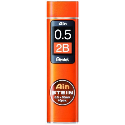 Ruột Bút Chì Kim 2B 0.5mm - Pentel C275_2B (40 Ngòi)