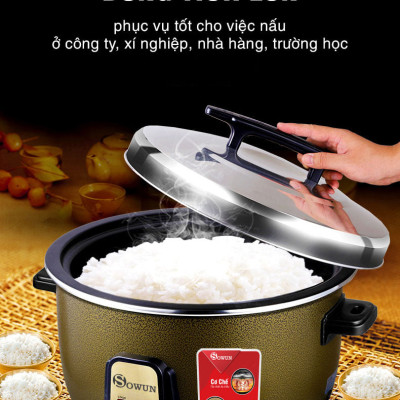 Nồi Cơm Điện Công Nghiệp 10L Sowun SW - Chính Hãng