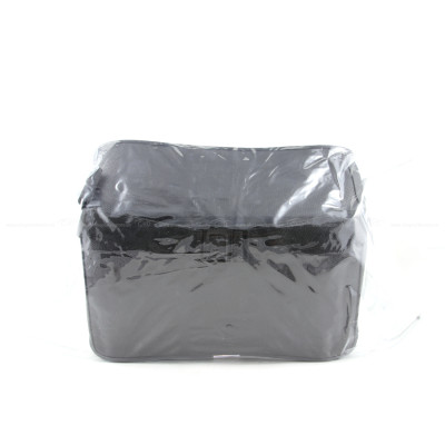 Gối Tựa Đầu Cao Su Non Bọc Da CIND G003 Màu Đen Chỉ Đỏ