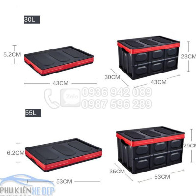 Thùng đựng đồ đa năng gấp gọn cho gia đình