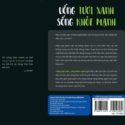 Uống Tươi Xanh, Sống Khỏe Mạnh