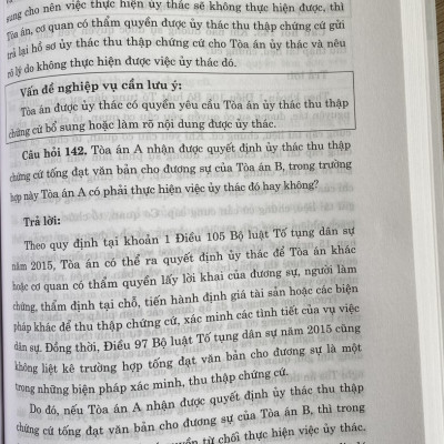 Cẩm Nang Nghiệp Vụ Dành Cho Thẩm Phán, Kiểm Sát Viên, Luật Sư ( Trong lĩnh vực dân sự và tố tụng dân sự) ( Xuất bản lần thứ ba có sửa chữa, bổ sung)