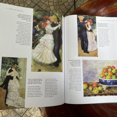 (Bìa cứng in màu toàn bộ) RENOIR: Cuộc đời và tác phẩm qua 500 hình ảnh - Susie Hodge - Hiếu Tân dịch – NXB Dân Trí – Omega plus