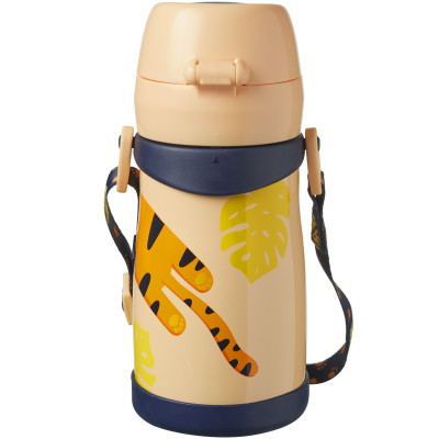 Bình uống nước Inox giữ nhiệt có ống hút và quai treo cho bé Tommee Tippee 350ml từ 18 tháng