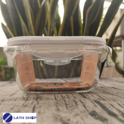 Hộp Bảo Quản Thủy Tinh Hình Vuông Lock&Lock LLG214 140x140x67mm 500Ml