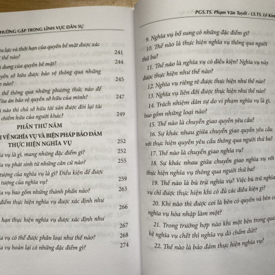 Các câu hỏi thường gặp trong lĩnh vực dân sự