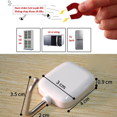 Móc Vuông Nam Châm Nhật Bản KM 520