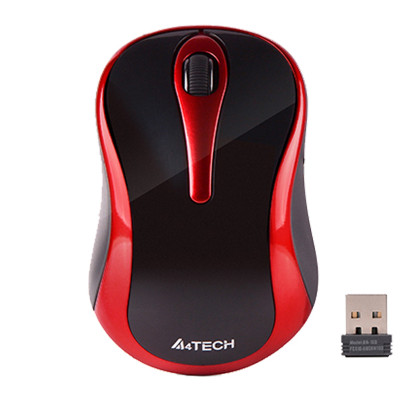 Chuột Không Dây A4Tech G3-280NS Silent 1200 DPI Wireless 2.4GHz - Hàng Chính Hãng