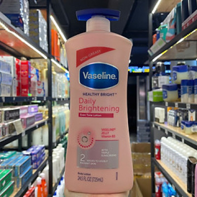 Sữa dưỡng thể Vaseline Healthy White UV Lightening Body Lotion 725ml
