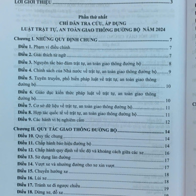 Chỉ dẫn tra cứu, áp dụng Luật Trật tự, an toàn giao thông đường bộ năm 2024 và những văn bản hướng dẫn thi hành