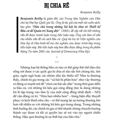 Sách - Các hệ thống bầu cử trên thế giới - NXB Đà Nẵng