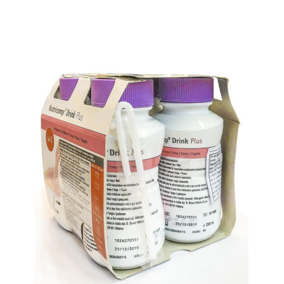 Sữa dinh dưỡng Nutricomp Drink Plus Strawberry (Thùng 24 chai)