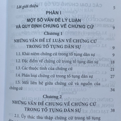 Chứng cứ trong tố tụng dân sự Việt Nam (Sách chuyên khảo)