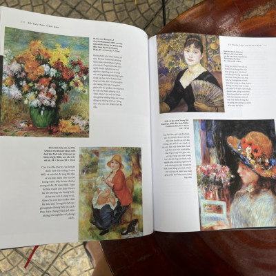 (Bìa cứng in màu toàn bộ) RENOIR: Cuộc đời và tác phẩm qua 500 hình ảnh - Susie Hodge - Hiếu Tân dịch – NXB Dân Trí – Omega plus