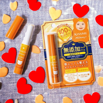 Son Dưỡng Chống Nứt Nẻ Môi Dành Cho Bé Từ 06 Tháng Tuổi Và Da Nhạy Cảm Kissme Mommy Lips (2.5 G)
