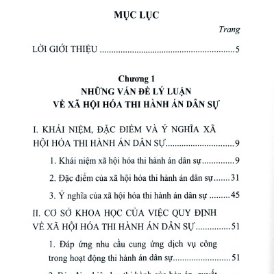 Xã Hội Hóa Thi Hành Án Dân Sự Ở Việt Nam (Sách Chuyên Khảo) - DH