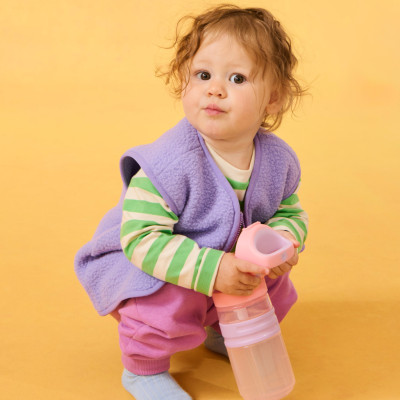 Bình Uống Nước Tommee Tippee On The Go Straw 500ml – Cho Bé Từ 18 Tháng, Xanh Dương