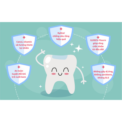 Kem đánh răng Babycoccole - 75ml