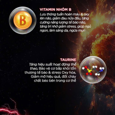 DMAXX thức uống bổ sung vitamin năng lượng không đường DAMODE 83 gói màu đỏ mỗi gói 2,2gr